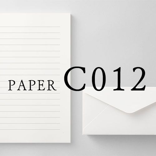 C012 便箋・封筒セット（横書き用）